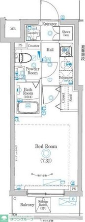 ラフィスタ品川戸越の物件間取画像